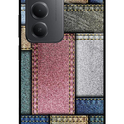 Multicolor Jeans Redmi 15 5G Metal Case Back Cover by Casekaro