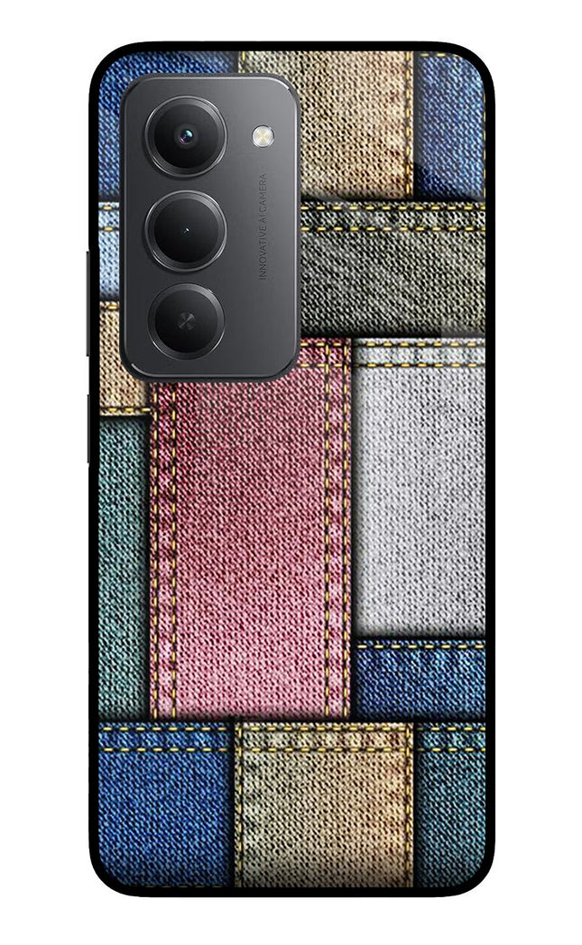 Multicolor Jeans Redmi 15 5G Metal Case Back Cover by Casekaro