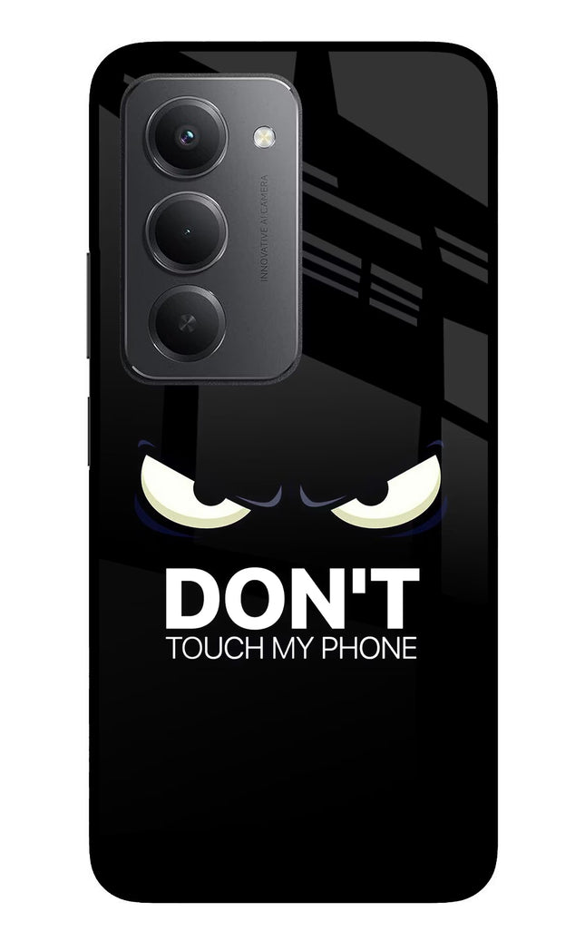 Don'T Touch My Phone Redmi 15 5G Metal Case Back Cover by Casekaro