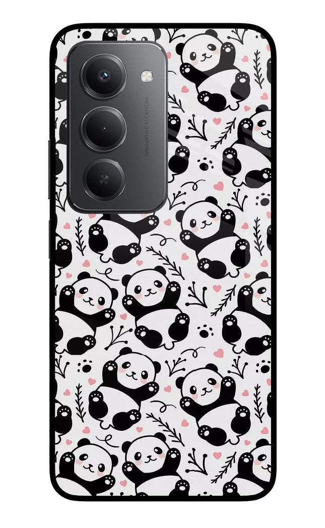 Cute Panda Redmi 15 5G Metal Case Back Cover by Casekaro
