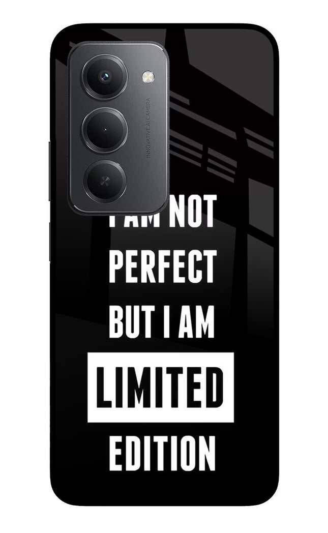 I Am Not Perfect But I Am Limited Edition Redmi 15 5G Metal Case Back Cover by Casekaro