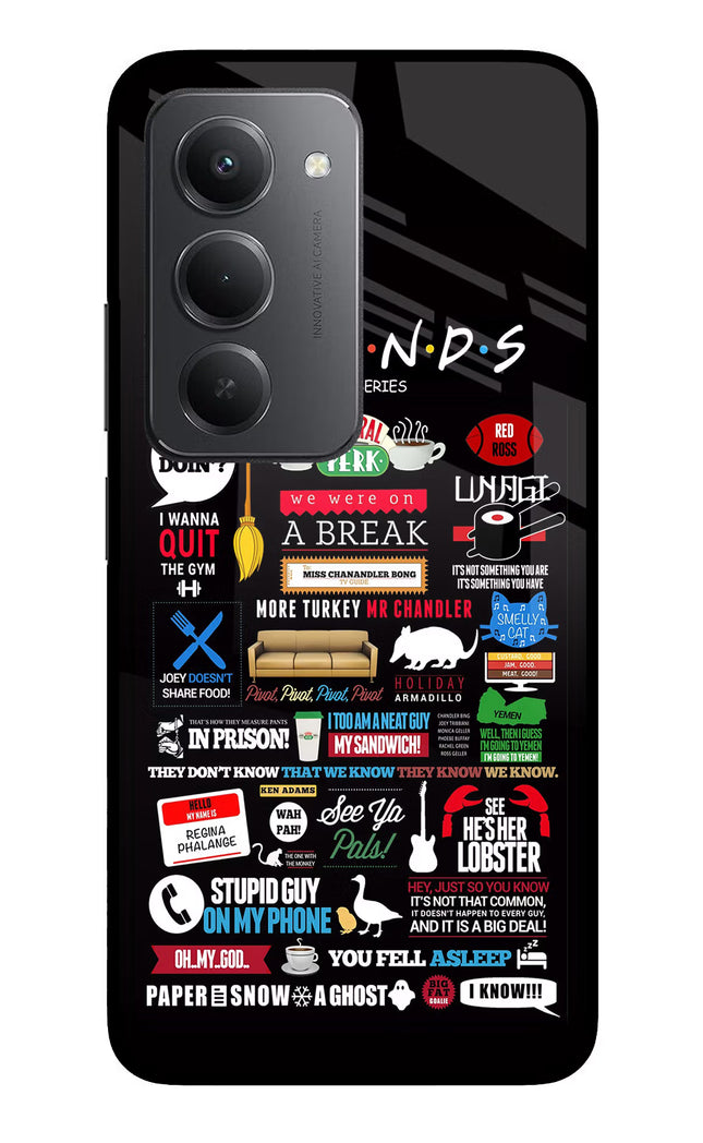 FRIENDS Redmi 15 5G Metal Case Back Cover by Casekaro