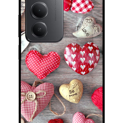 Love Wallpaper Redmi 15 5G Metal Case Back Cover by Casekaro