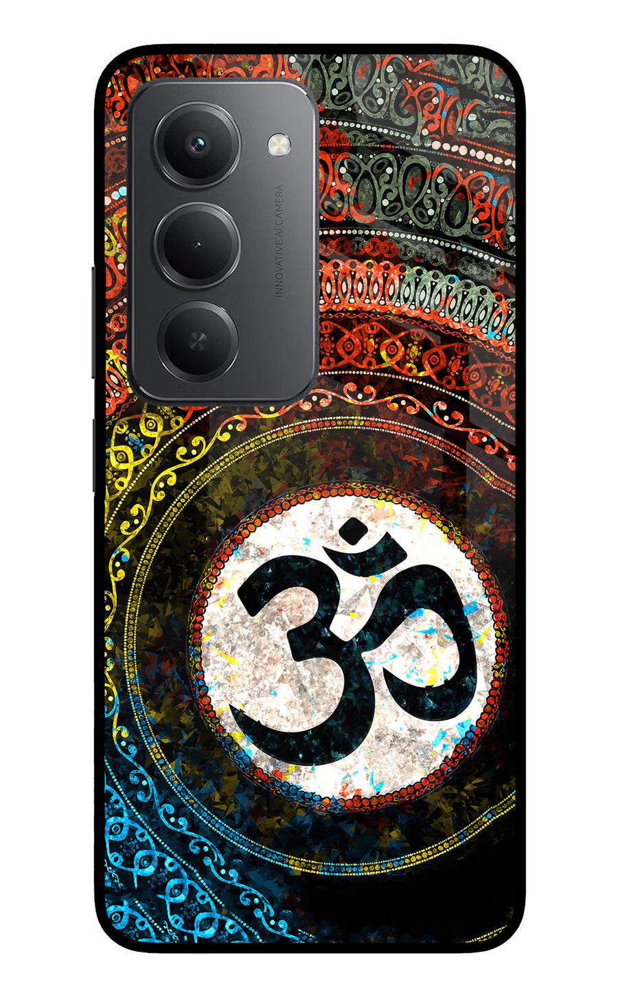 Om Cultural Redmi 15 5G Back Cover, Metal case