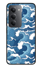 Blue Waves Redmi 15 5G Metal Case Back Cover by Casekaro