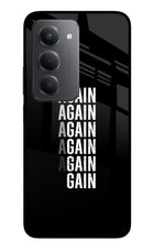 Again Again Gain Redmi 15 5G Metal Case Back Cover by Casekaro