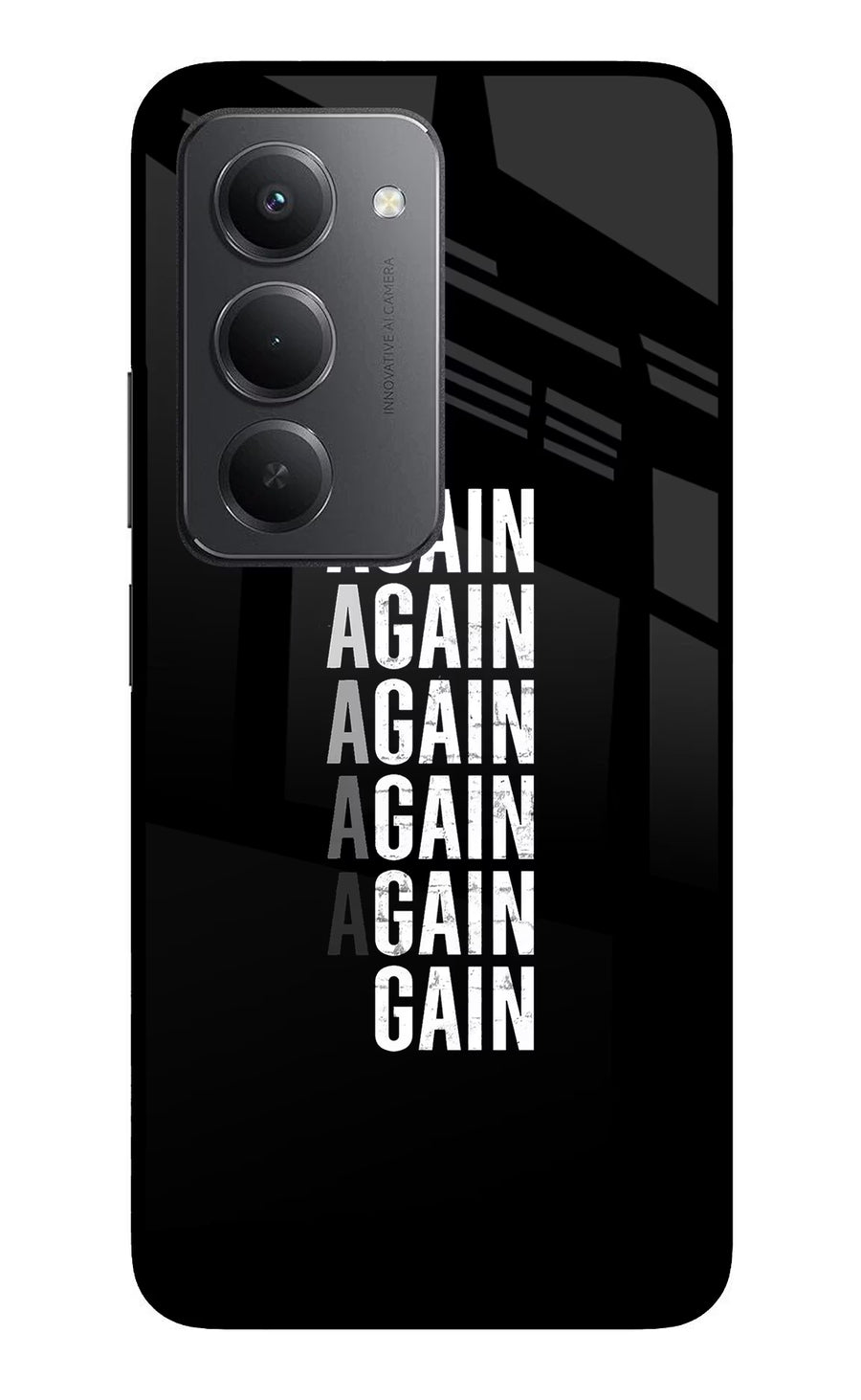 Again Again Gain Redmi 15 5G Back Cover, Metal case