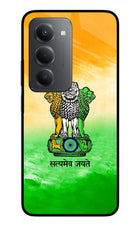 Satyamev Jayate Flag Redmi 15 5G Metal Case Back Cover by Casekaro