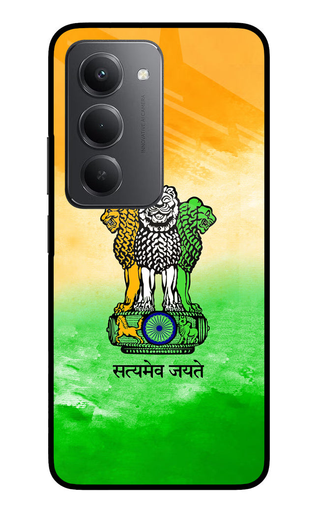 Satyamev Jayate Flag Redmi 15 5G Metal Case Back Cover by Casekaro