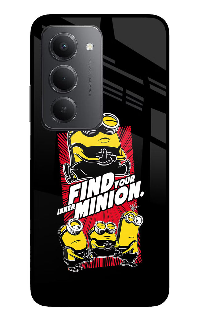 Find your inner Minion Redmi 15 5G Metal Case Back Cover by Casekaro