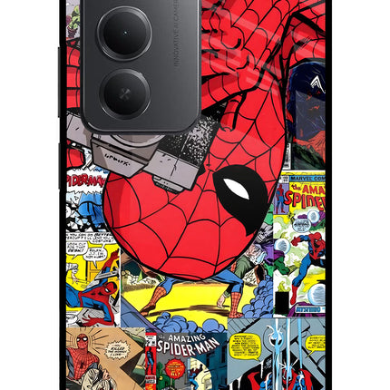 Spider Man Redmi 15 5G Metal Case Back Cover by Casekaro