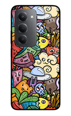 Veggie Doodle Redmi 15 5G Metal Case Back Cover by Casekaro