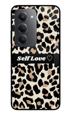 Leopard Print Self Love Redmi 15 5G Metal Case Back Cover by Casekaro