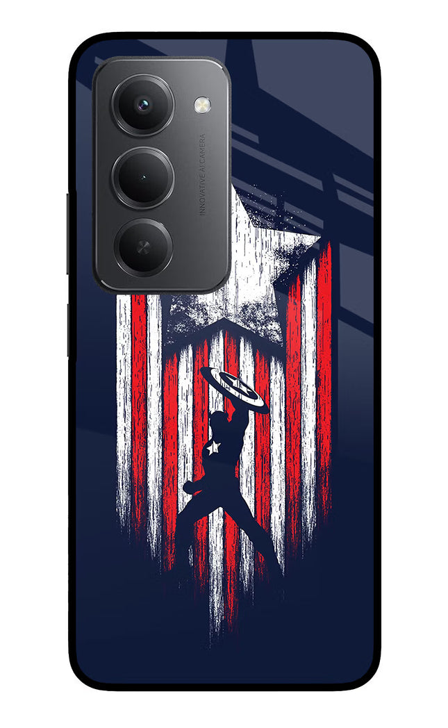 Captain America Marvel Art Redmi 15 5G Metal Case Back Cover by Casekaro