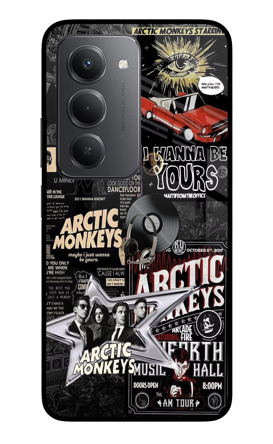 Arctic Monkeys Redmi 15 5G Back Cover, Metal case