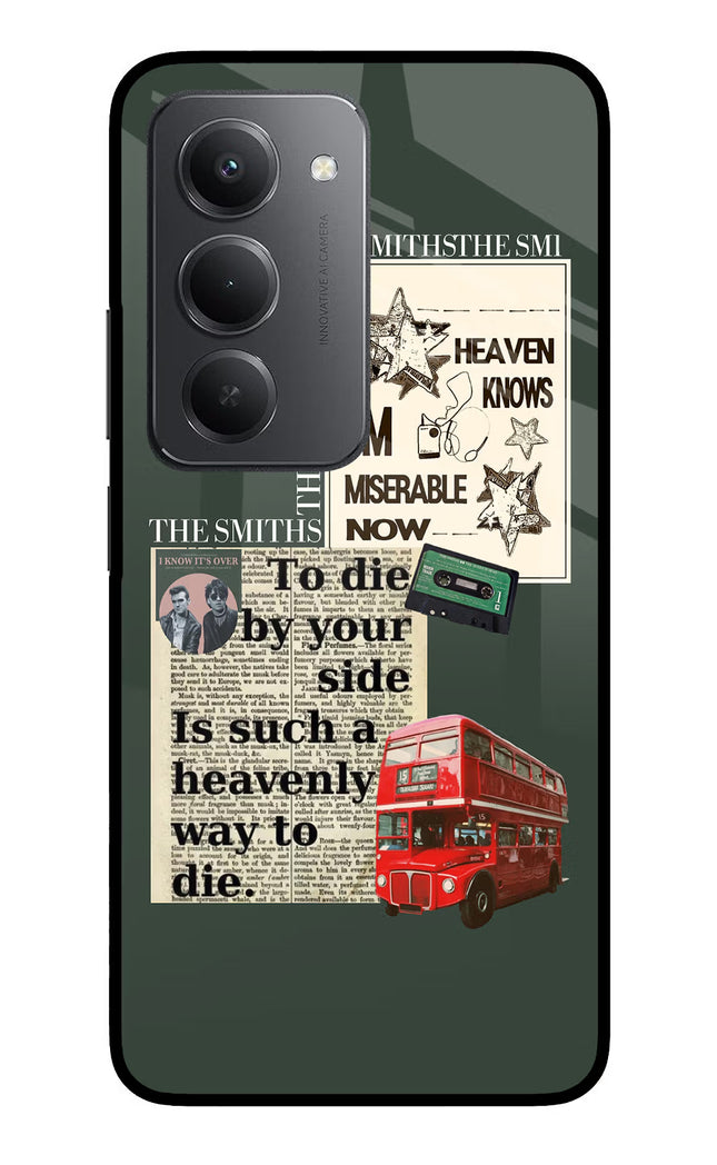 The Smiths Redmi 15 5G Metal Case Back Cover by Casekaro