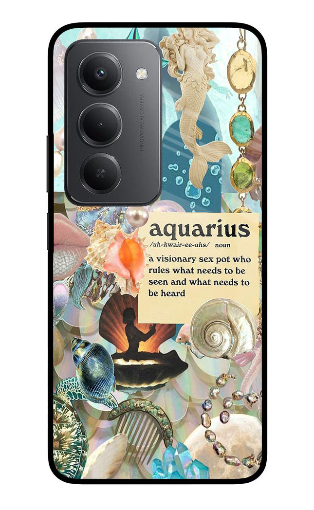 Aquarius Zodiac Redmi 15 5G Metal Case Back Cover by Casekaro