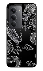 Twin Dragons Redmi 15 5G Metal Case Back Cover by Casekaro