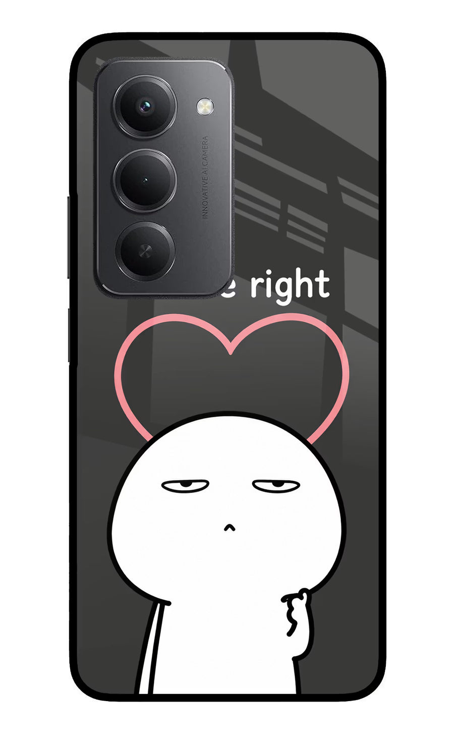 You're Right Redmi 15 5G Back Cover, Metal case
