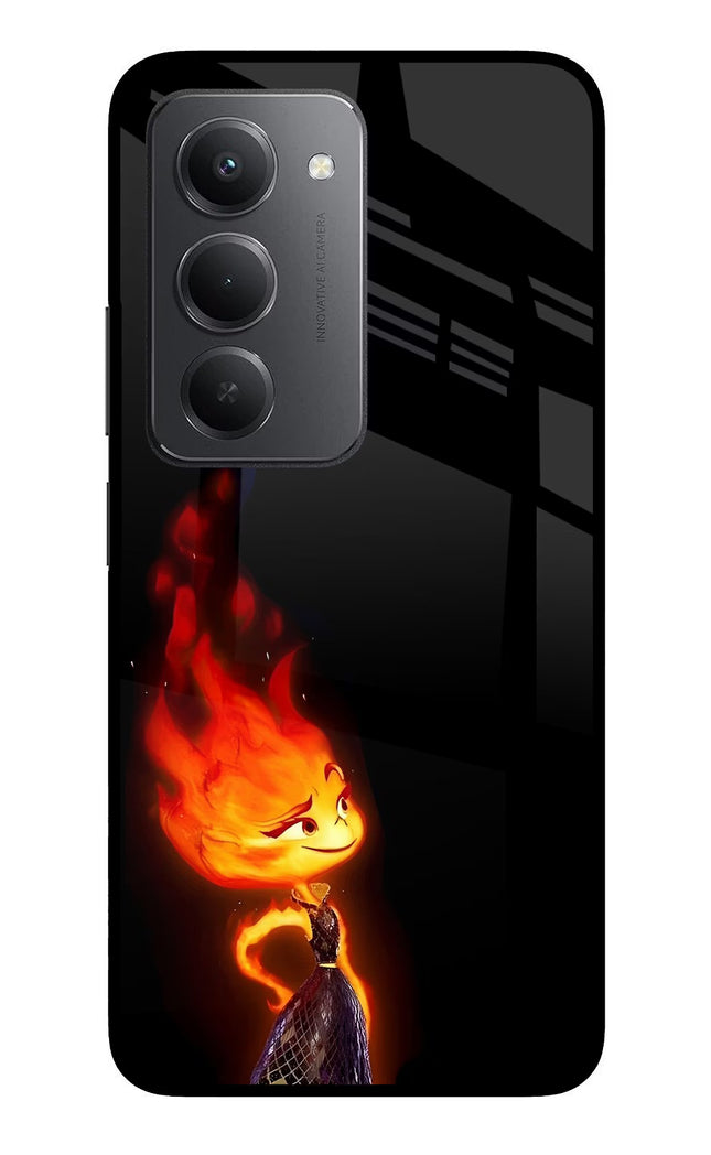 Ember Flame Redmi 15 5G Metal Case Back Cover by Casekaro