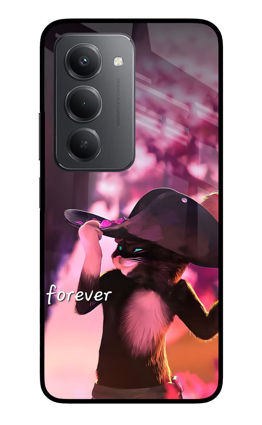 Forever Cat Redmi 15 5G Back Cover, Metal case