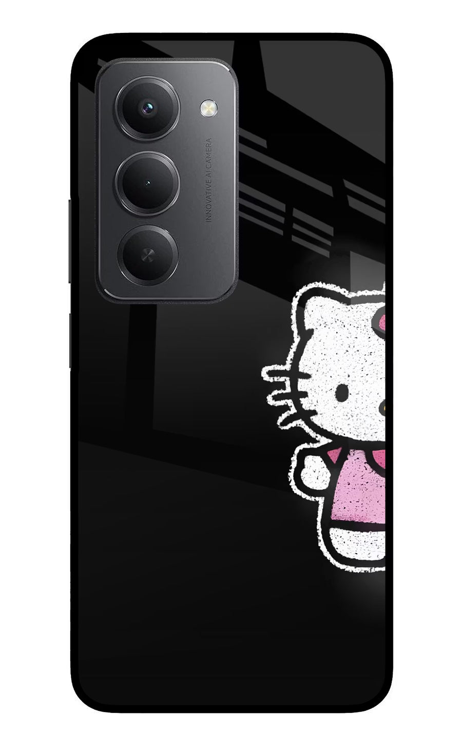 Kitty Charm Redmi 15 5G Back Cover, Metal case