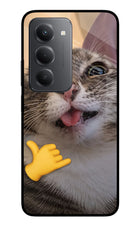 Silly Cat Call Redmi 15 5G Metal Case Back Cover by Casekaro