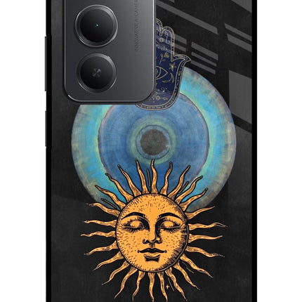 Divine Sun Redmi 15 5G Metal Case Back Cover by Casekaro