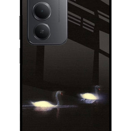 Silent Swans Redmi 15 5G Metal Case Back Cover by Casekaro