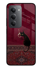 Midnight Cat Redmi 15 5G Metal Case Back Cover by Casekaro