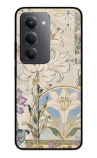 White Lily Redmi 15 5G Metal Case Back Cover by Casekaro