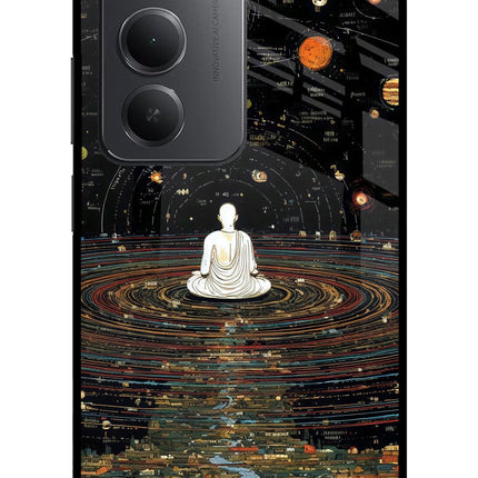Space Monk Redmi 15 5G Metal Case Back Cover by Casekaro