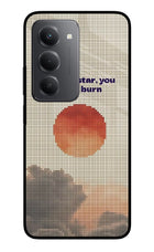 Pixel Sun Redmi 15 5G Metal Case Back Cover by Casekaro