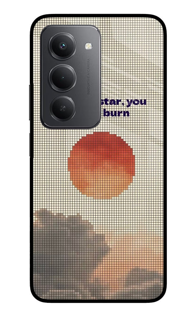 Pixel Sun Redmi 15 5G Metal Case Back Cover by Casekaro