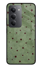 Green Stars Redmi 15 5G Metal Case Back Cover by Casekaro