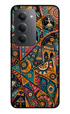 Folk Print Redmi 15 5G Metal Case Back Cover by Casekaro