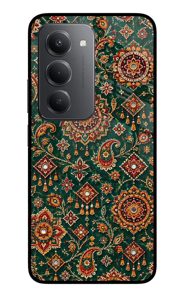 Green Pataka Redmi 15 5G Metal Case Back Cover by Casekaro