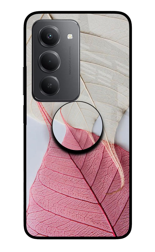 White Pink Leaf Redmi 15 5G Pop Case by Casekaro