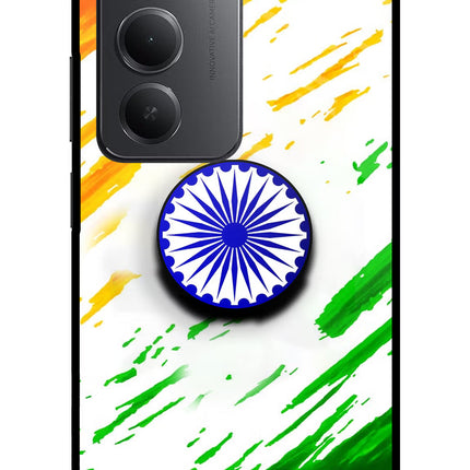 Indian Flag Ashoka Chakra Redmi 15 5G Pop Case by Casekaro