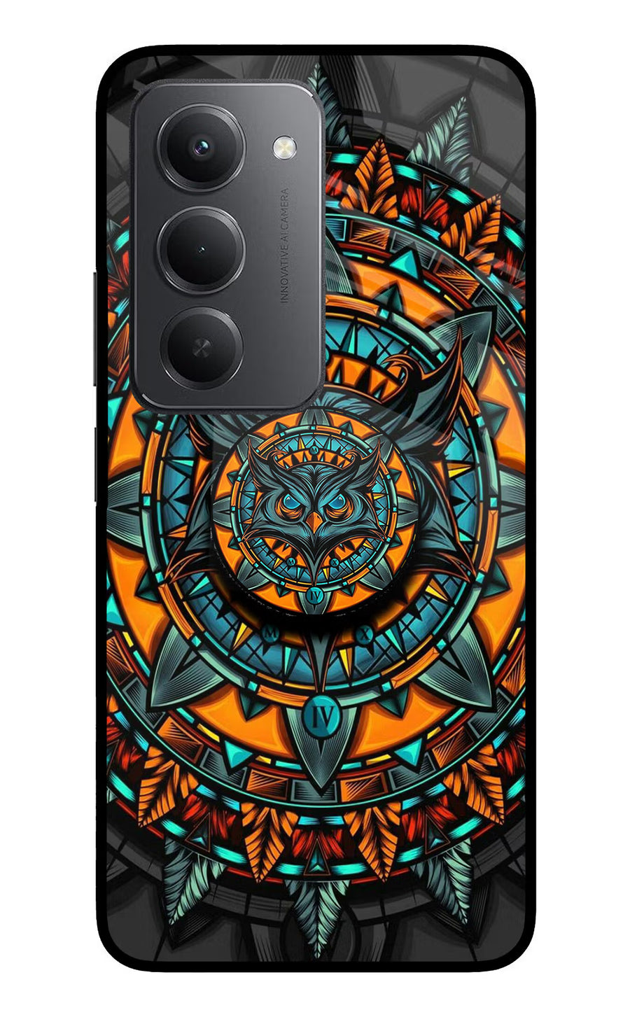Angry Owl Redmi 15 5G Pop Case, Metal case