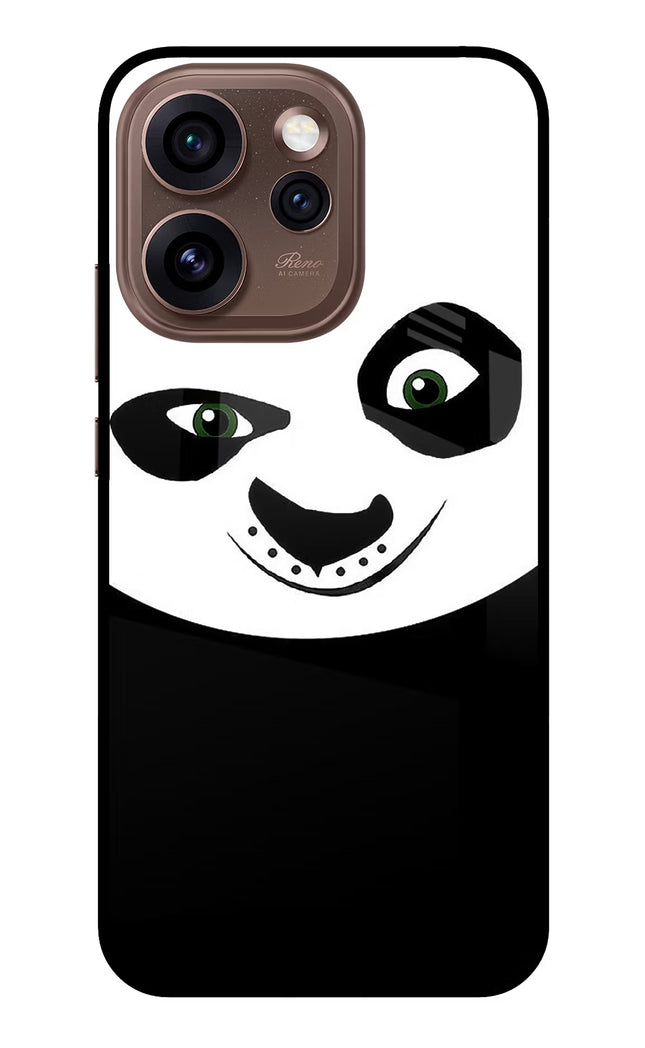 Panda Oppo Reno15 Pro 5G Metal Case Back Cover by Casekaro