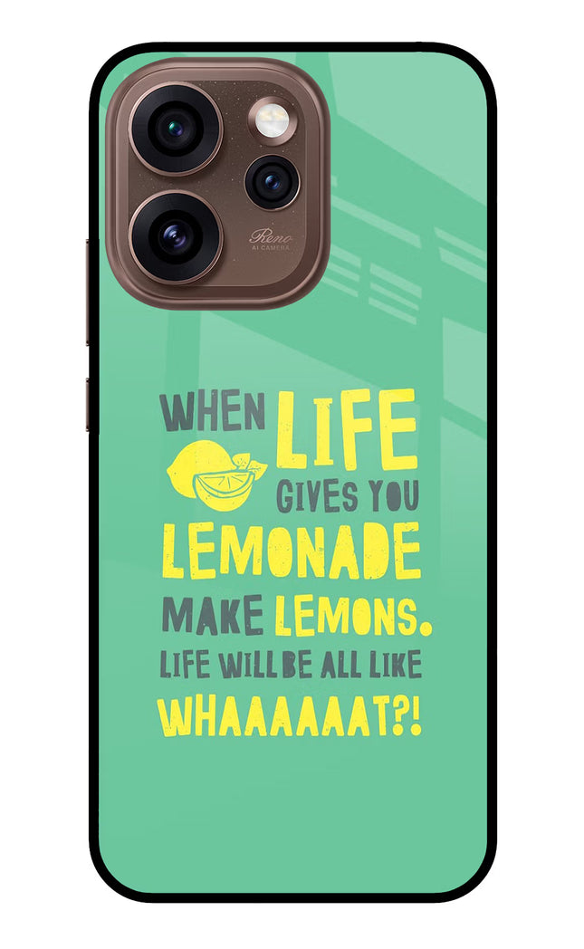 Quote Oppo Reno15 Pro 5G Metal Case Back Cover by Casekaro