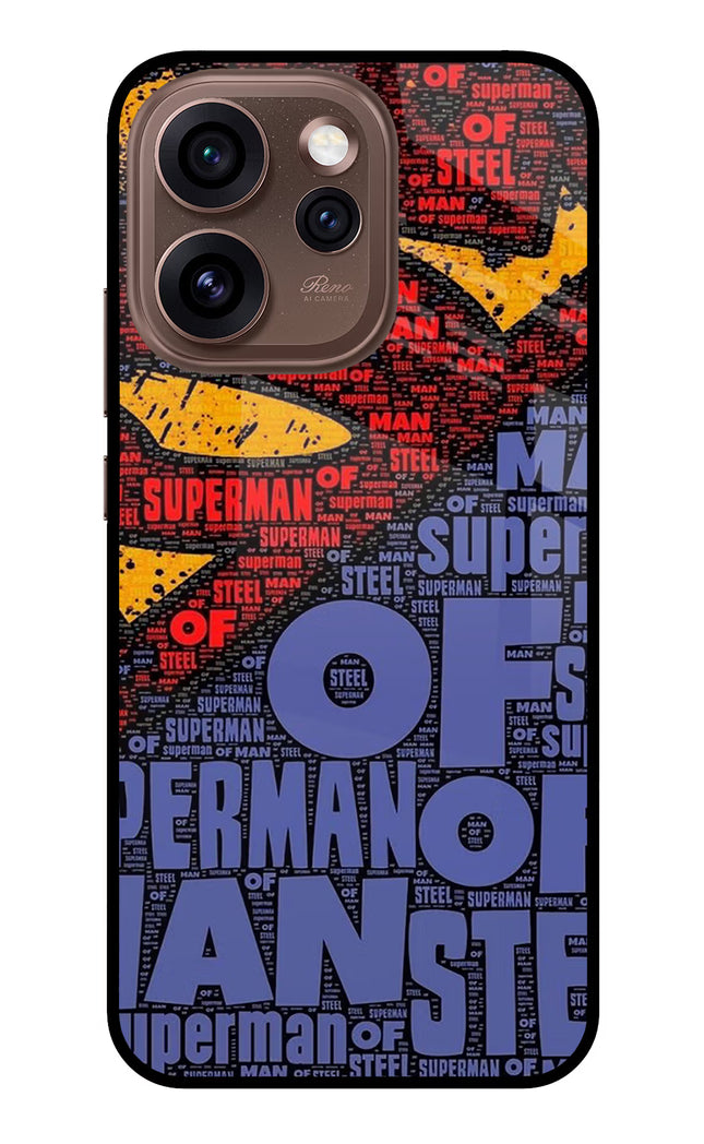 Superman Oppo Reno15 Pro 5G Metal Case Back Cover by Casekaro