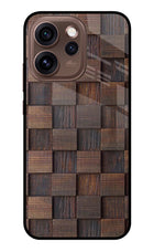 Wooden Cube Design Oppo Reno15 Pro 5G Metal Case Back Cover by Casekaro