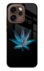 Weed Oppo Reno15 Pro 5G Metal Case Back Cover by Casekaro