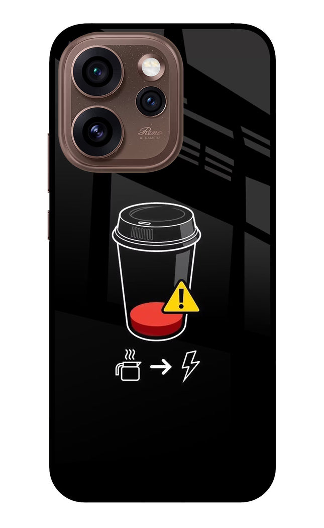 Coffee Oppo Reno15 Pro 5G Metal Case Back Cover by Casekaro