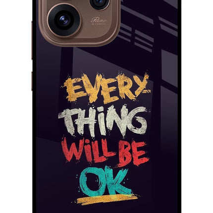 Everything Will Be Ok Oppo Reno15 Pro 5G Metal Case Back Cover by Casekaro