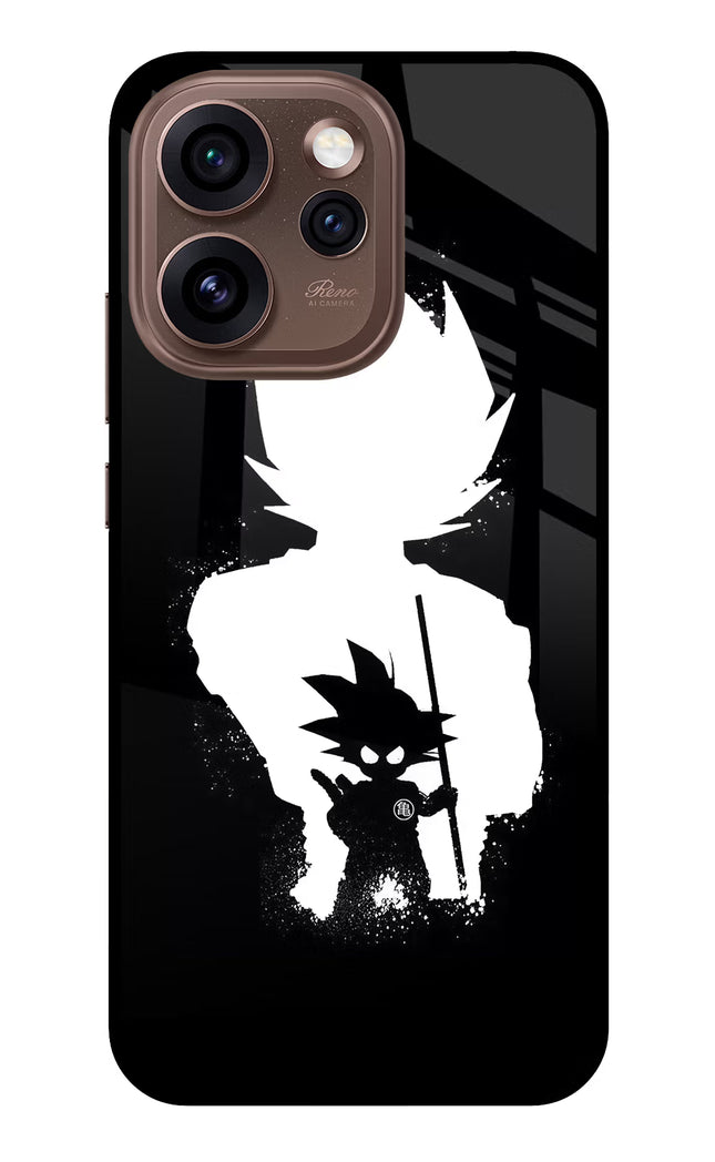 Goku Shadow Oppo Reno15 Pro 5G Metal Case Back Cover by Casekaro