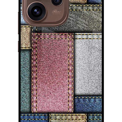 Multicolor Jeans Oppo Reno15 Pro 5G Metal Case Back Cover by Casekaro