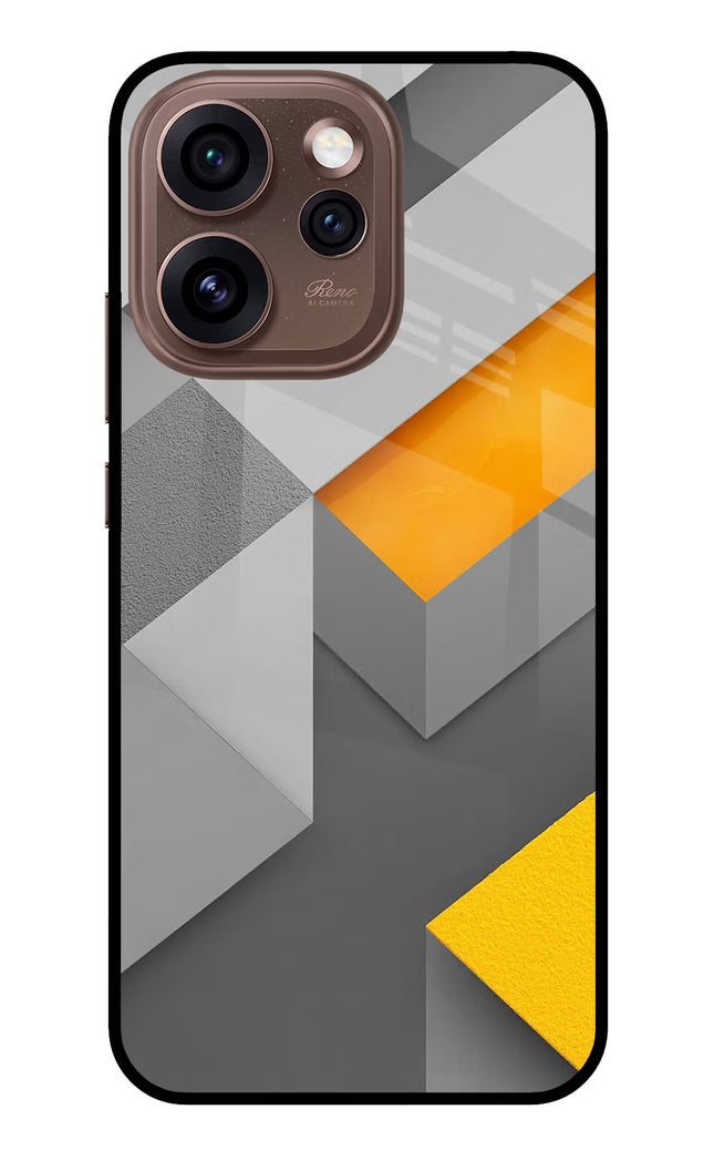 Abstract Oppo Reno15 Pro 5G Metal Case Back Cover by Casekaro